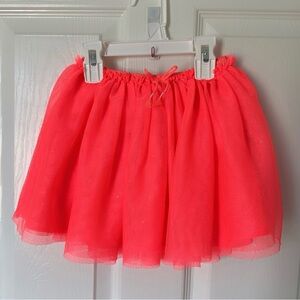 H&M Neón Orange Mini Skirt